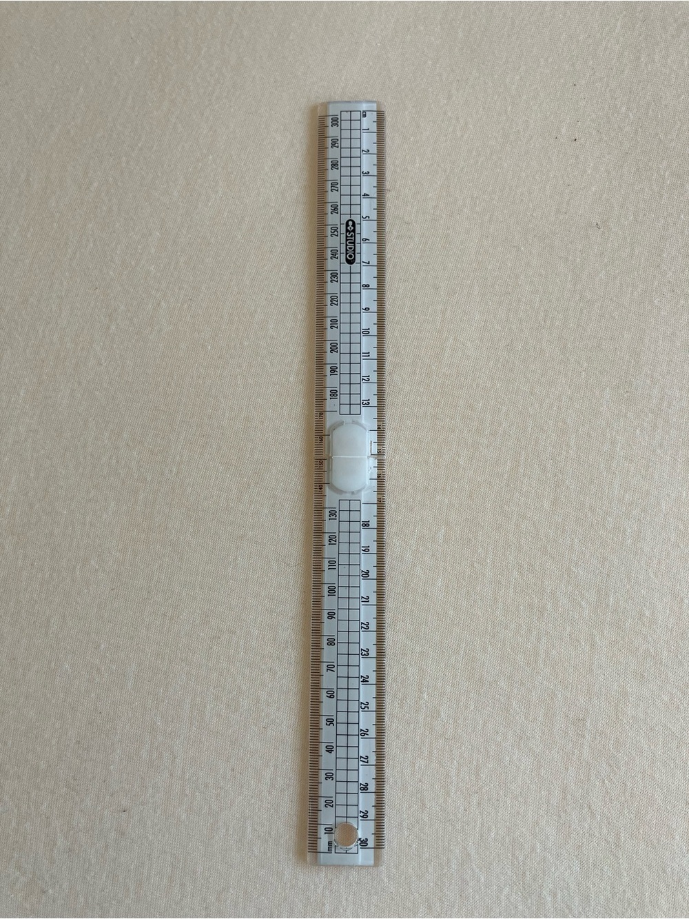Studio Folding 30cm Ruler – Compact 2-Piece Design - Picture 1 of 3
